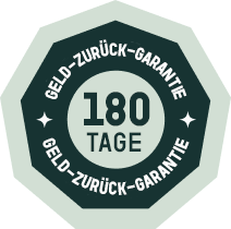 180 Tage Garantie